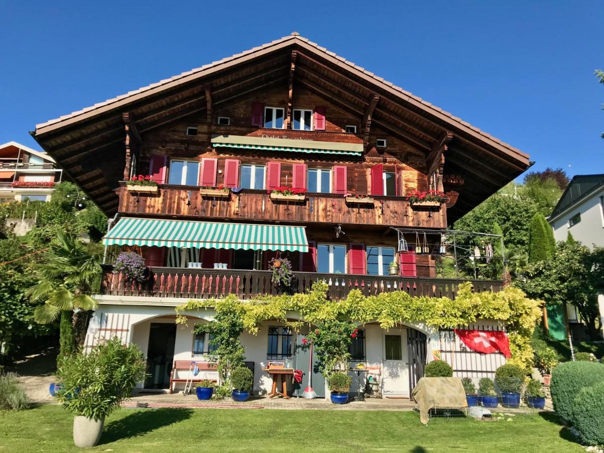 Chalet Oberhofen Am Thunersee Apartment Exterior photo