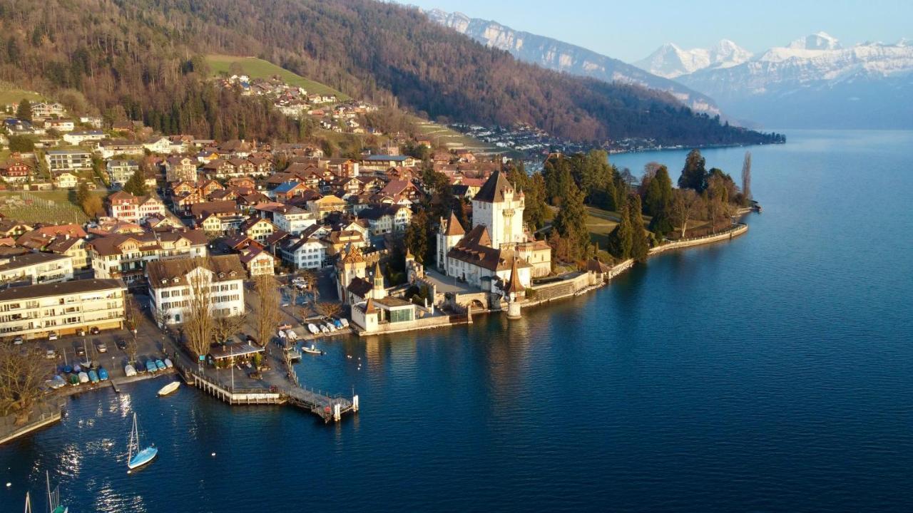 Chalet Oberhofen Am Thunersee Apartment Exterior photo