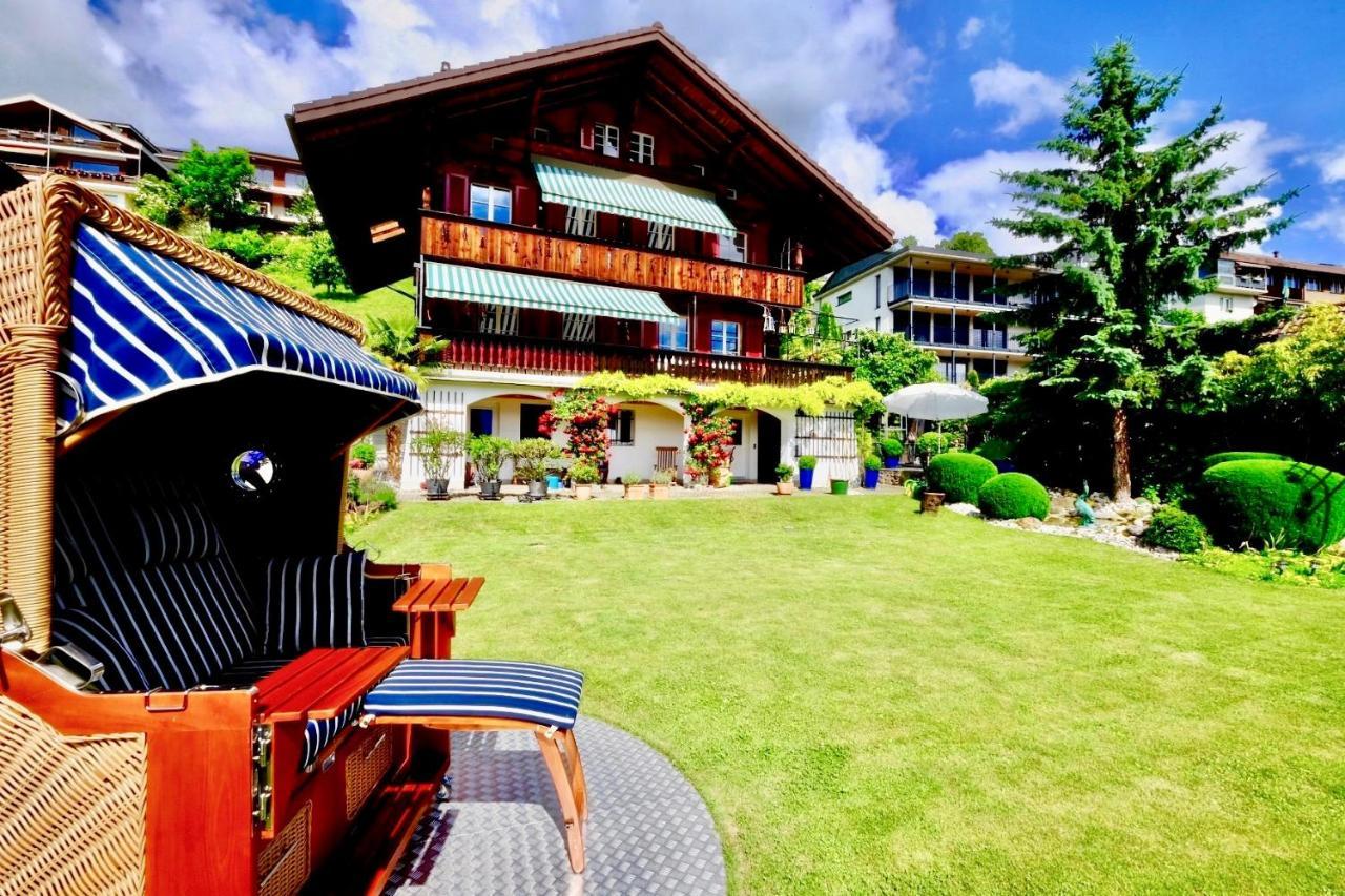 Chalet Oberhofen Am Thunersee Apartment Exterior photo